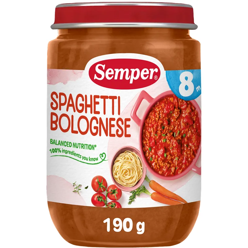 Bild 2 för Semper Spaghetti Bolognese 8 månader