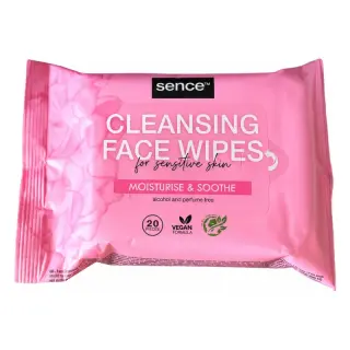 Produktfoto för Sencebeauty Cleansing Wipes Sensitive Skin