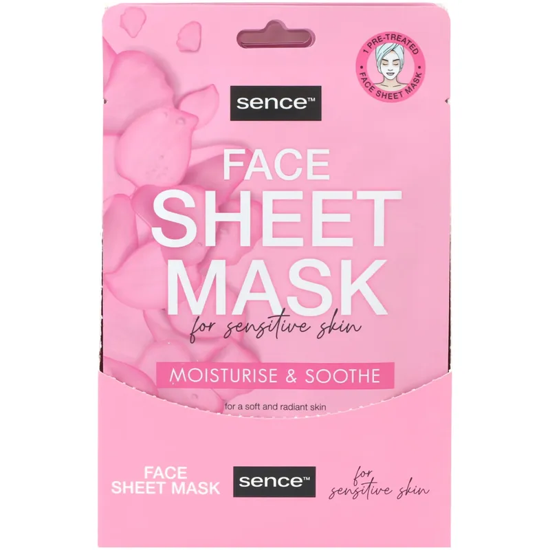 Alternativ bild 0 för Sencebeauty Face Sheet Mask Deep- Hydration & Skin Protection 23 ml