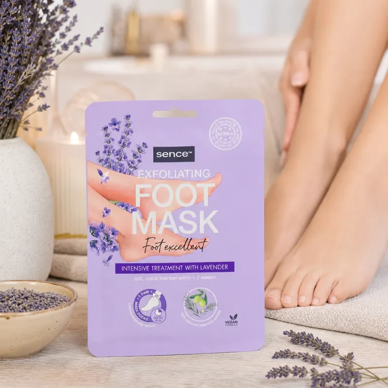 Bild 2 för Sencebeauty Foot Mask Exfoliating Foot Excellent 40 ml