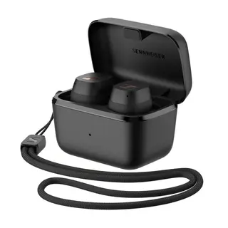 Produktfoto för Sennheiser SPORT True Wireless - True wireless-hörlurar med mikrofon - inuti örat - Bluetooth - svart