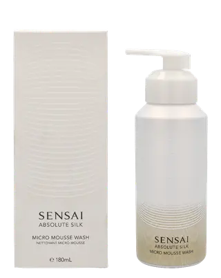 Produktfoto för SENSAI - Absolute Silk Micro Mousse Wash 180 ml på Skincity.com