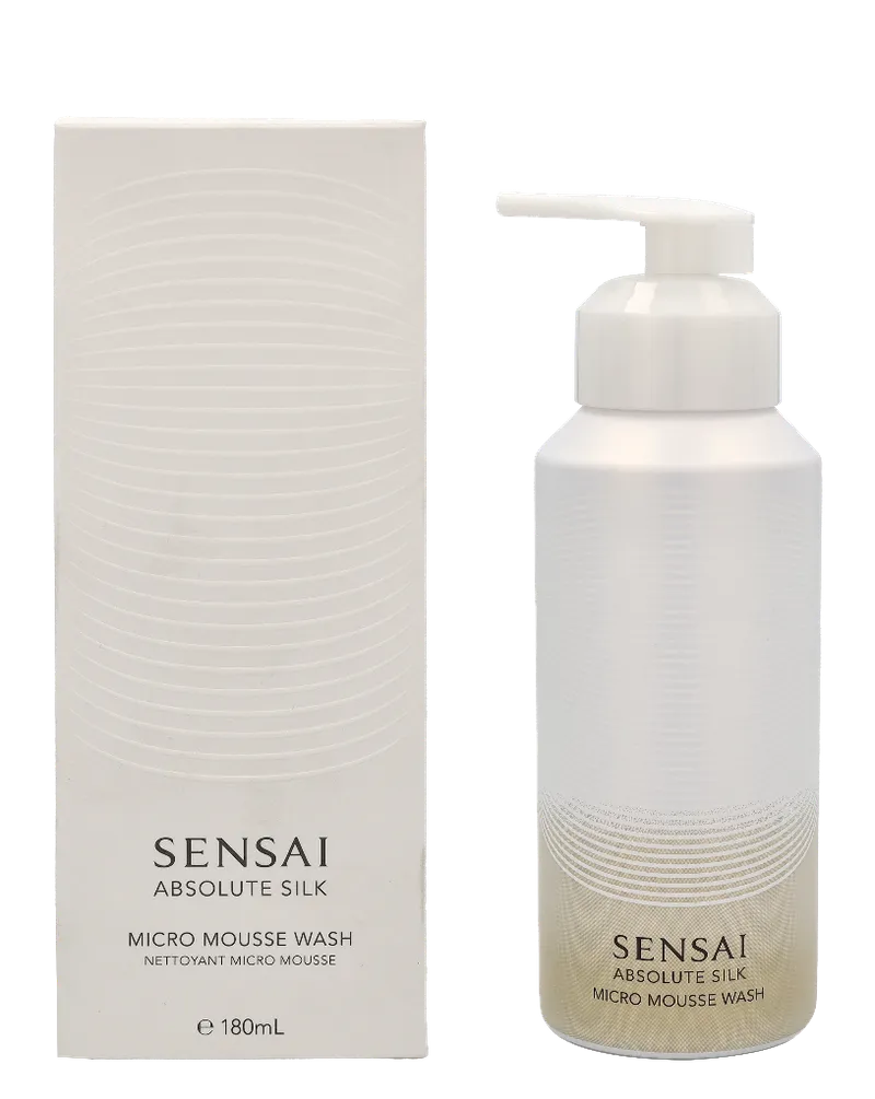 Bild 1 för SENSAI - Absolute Silk Micro Mousse Wash 180 ml på Skincity.com