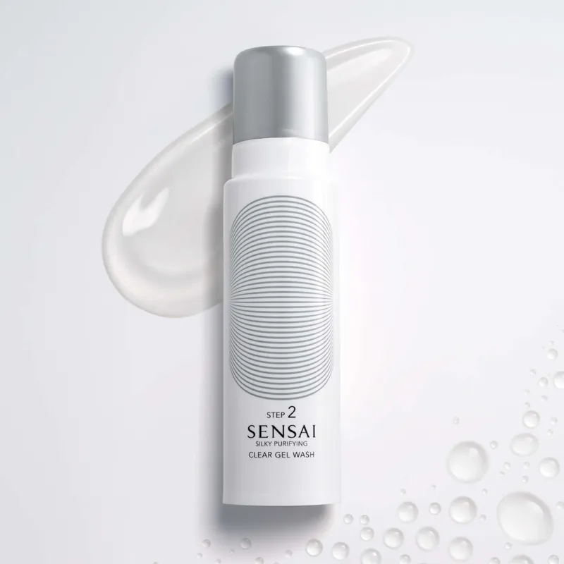Bild 2 för SENSAI - Silky Purifying Clear Gel Face Wash 145 ml på Skincity.com
