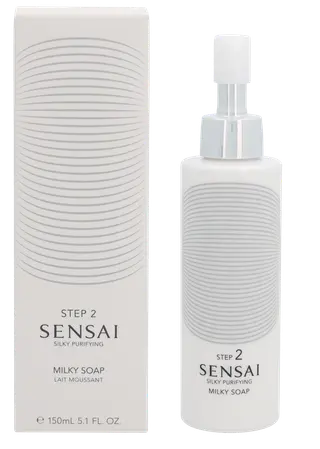 Produktfoto för SENSAI - Silky Purifying Milky Soap Step 2 150 ml på Skincity.com