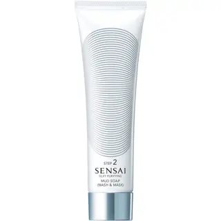 Produktfoto för SENSAI - Silky Purifying Mud Soap (Wash & Mask) 125 ml på Skincity.com