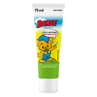 Produktfoto för Sensodyne Bamse Barntandkräm 0-6 år 75 ml