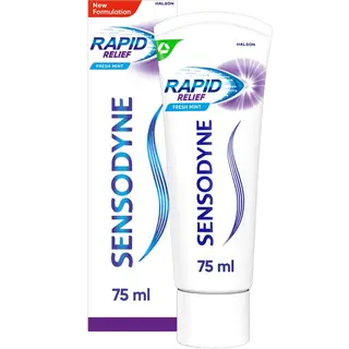 Produktfoto för Sensodyne Rapid Relief Fresh Mint Daglig Tandkräm 75 ml
