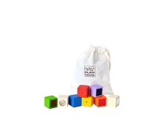 Produktfoto för Sensoriska aktivitetsklossar PLANTOYS