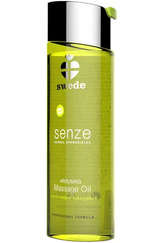 Produktfoto för Senze Arousing Massage Oil - Lemon Pepper Eucalyptus