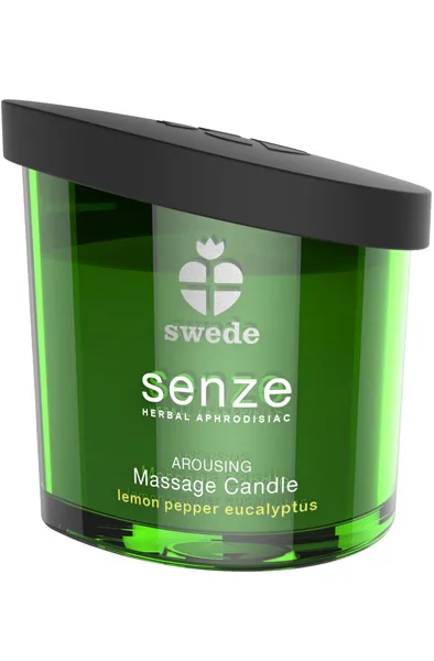 Bild 2 för Senze Arousing Massageljus - Lemon Pepper Eucalyptus