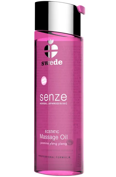 Bild 1 för Senze Ecstatic Massage Oil - Jasmine Ylang Ylang