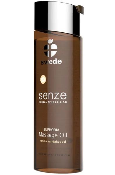 Bild 1 för Senze Euphoria Massage Oil - Vanilla Sandalwood