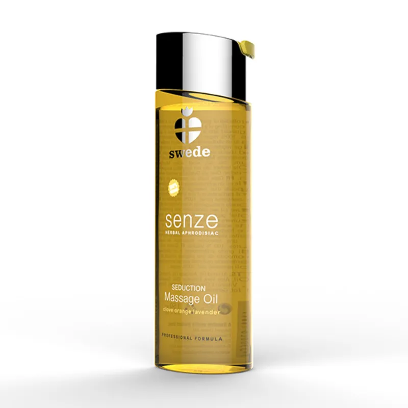 Bild 1 för Senze Seduction Massage Oil - Clove Orange Lavender