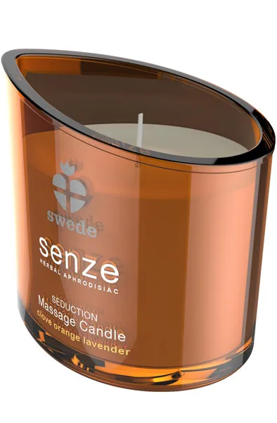 Bild 1 för Senze Seduction Massageljus - Clove Orange Lavender