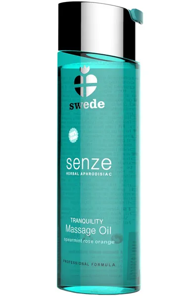 Bild 1 för Senze Tranquility Massage Oil - Spearmint Rose Orange
