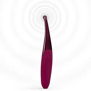 Produktfoto för Senzi Pinpoint Vibrator - Djup Rosa/Lila