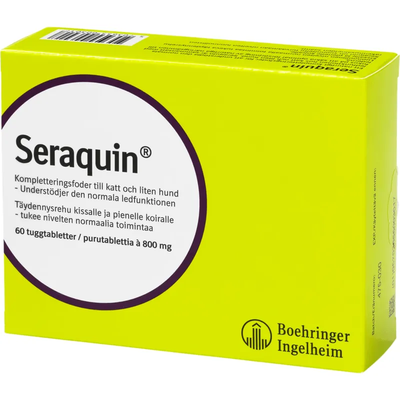 Bild 1 för Seraquin tuggtabletter 800 mg 60 st