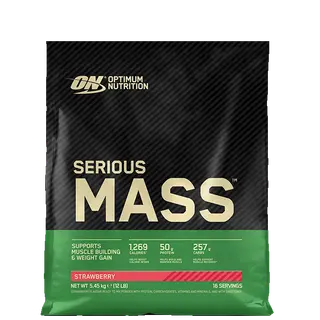 Produktfoto för Serious Mass, 5455 g, Strawberry