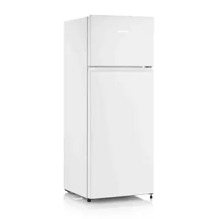 Produktfoto för SEVERIN DT 8760 - Kylskåp/frys - toppfrys - bredd: 54.2 cm - djup: 55 cm - höjd: 143.4 cm - 206 liter - Klass E - vit