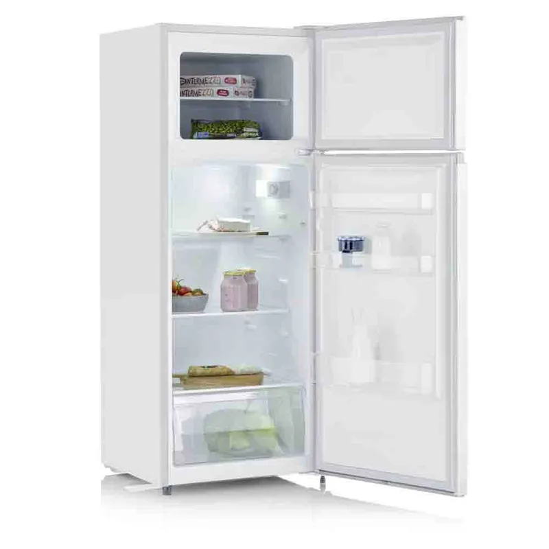 Bild 2 för SEVERIN DT 8760 - Kylskåp/frys - toppfrys - bredd: 54.2 cm - djup: 55 cm - höjd: 143.4 cm - 206 liter - Klass E - vit