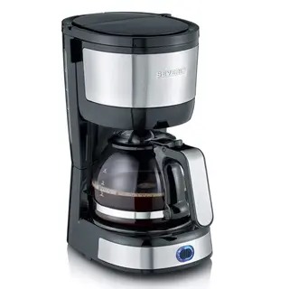 Produktfoto för SEVERIN KA 4808 - coffee maker - brushed stainless steel/black