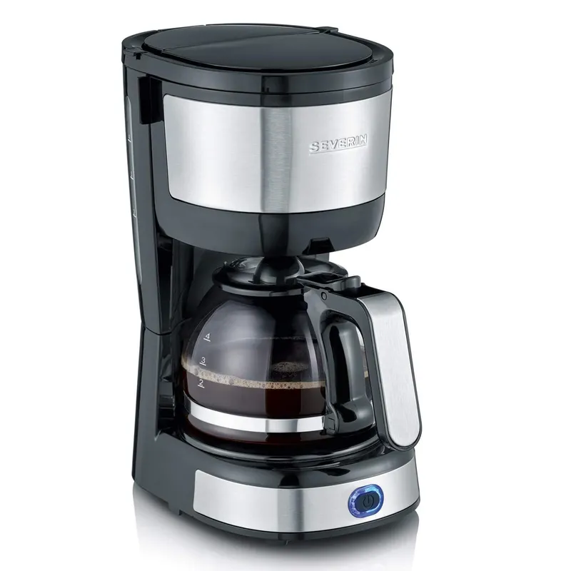 Bild 1 för SEVERIN KA 4808 - coffee maker - brushed stainless steel/black