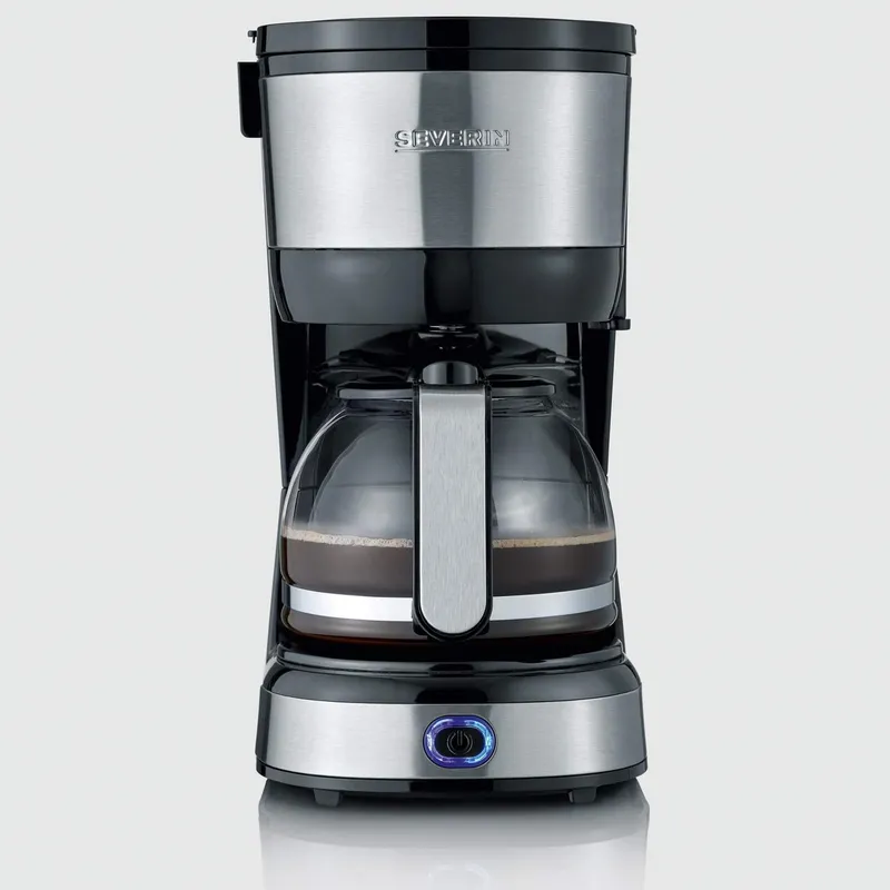 Bild 2 för SEVERIN KA 4808 - coffee maker - brushed stainless steel/black