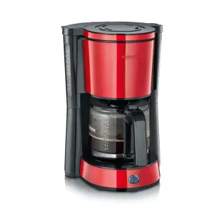 Produktfoto för SEVERIN KA 4817 - Kaffemaskin - 10 koppar - fire red metallic/black