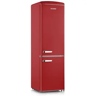 Produktfoto för Severin Kyl/Frys Retro 244 liter 181x55cm röd