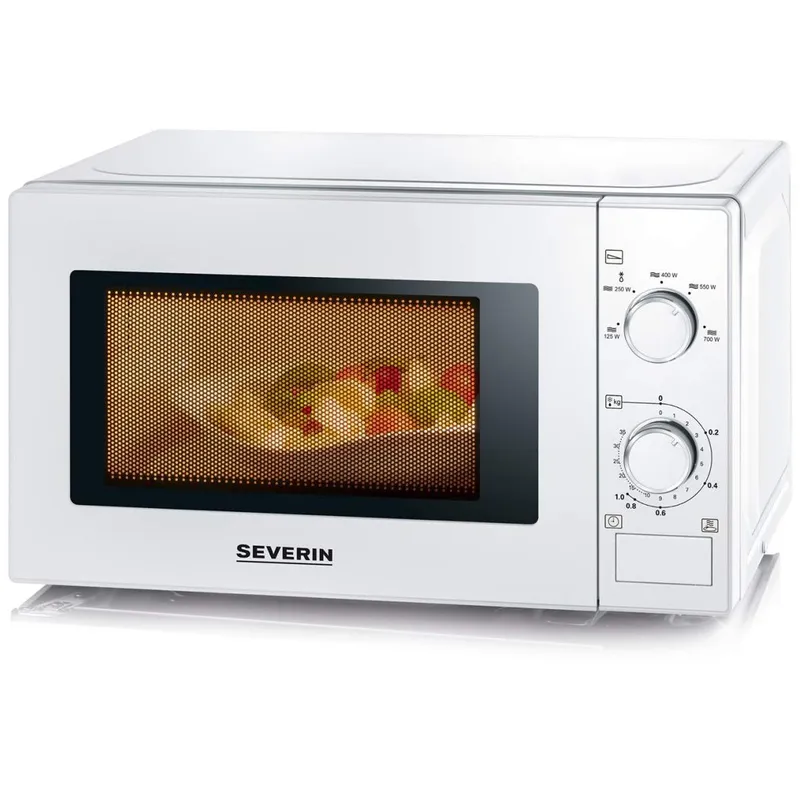 Bild 1 för SEVERIN MW 7770 - Mikrovågsugn - 20 liter - 700 W - vit