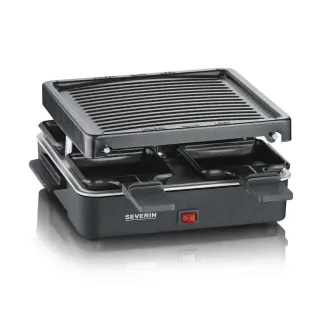 Produktfoto för SEVERIN RG 2370 - Raclette/grill - 600 W - sort