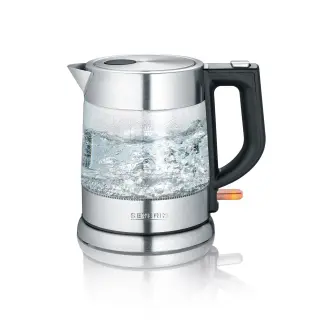Produktfoto för Severin Vattenkokare glas 1L 2200W