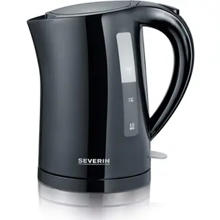 Produktfoto för Severin Vattenkokare svart 1,5L 2200W