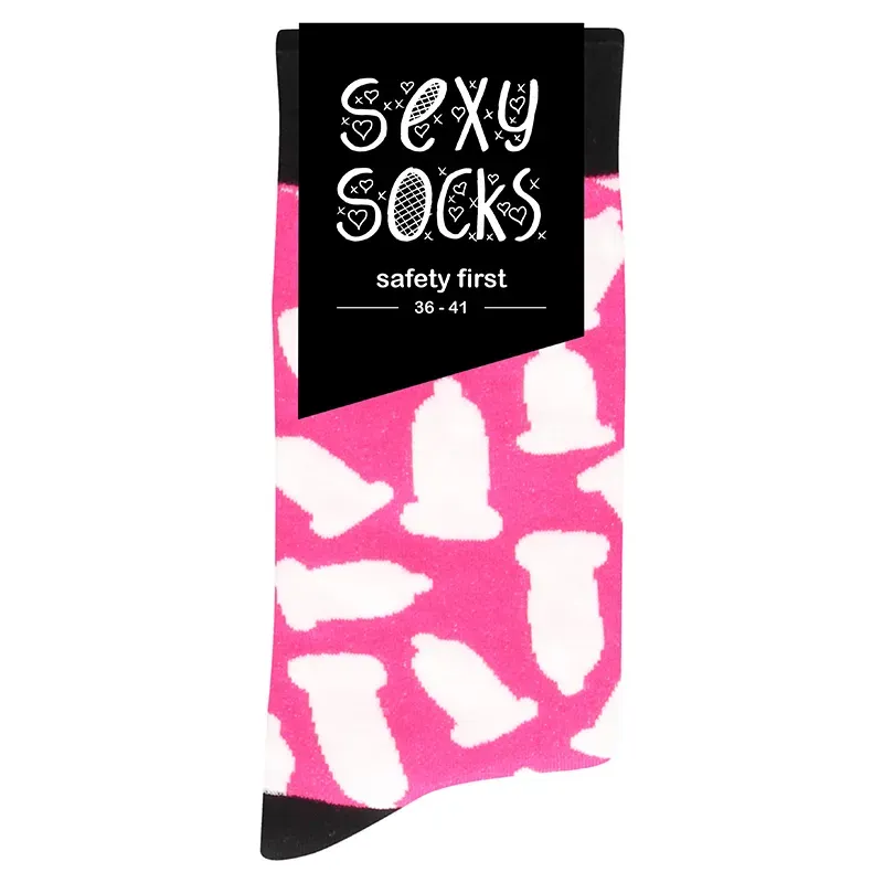Bild 3 för Sexy Socks Safety first 36-41