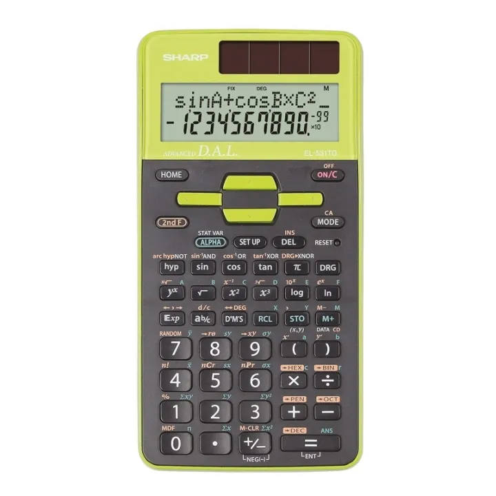 Alternativ bild 0 för Sharp EL531THBGR - scientific calculator