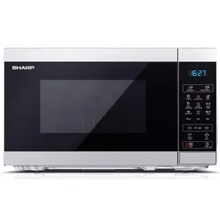 Produktfoto för Sharp YC-MG02E-S - Mikrovågsugn med grill - 20 liter - 800 W