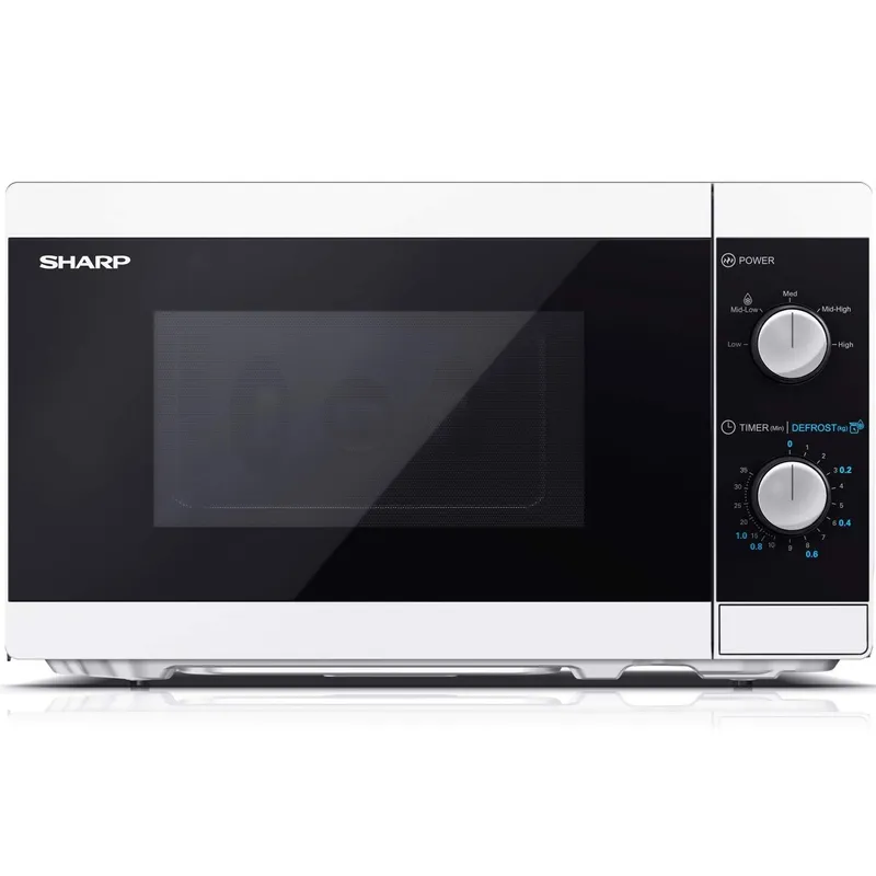 Bild 1 för Sharp YC-MS01E-W - Mikrovågsugn - 20 liter - 800 W - vit
