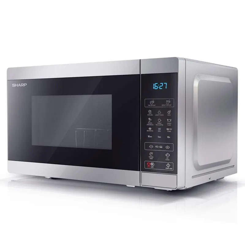Bild 2 för Sharp YC-MS02E-S - Mikrovågsugn - 20 liter - 800 W - silver