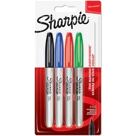 Alternativ bild 0 för Sharpie Fine Basic 1.0mm färgmarkerare (4 st.)