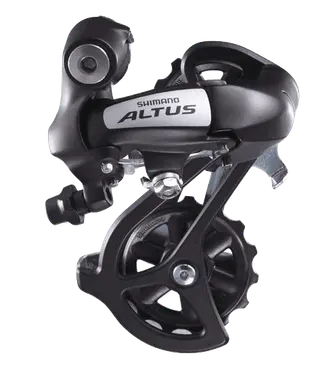 Produktfoto för Shimano Bakväxel Altus RD-M310, 7/8 växlar, long cage, svart