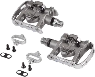 Produktfoto för Shimano Cykelpedaler PD-M324 SPD/standard inkl.pedalklossar