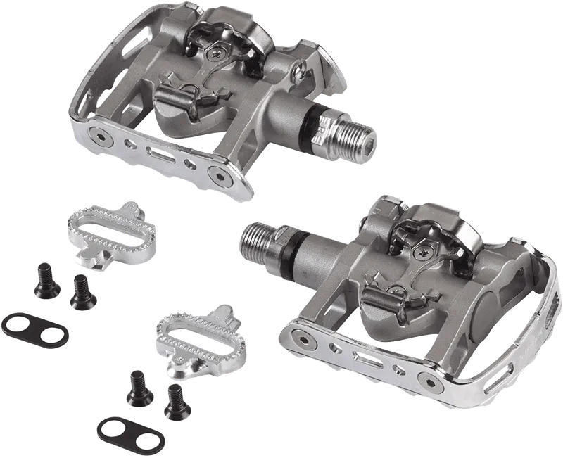 Alternativ bild 0 för Shimano Cykelpedaler PD-M324 SPD/standard inkl.pedalklossar