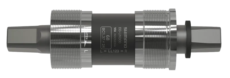 Alternativ bild 0 för Shimano Innenlager BB-UN300 4-kant BSA, Bottenhållare, Grå