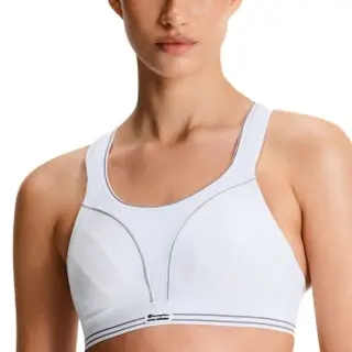 Produktfoto för Shock Absorber BH Ultimate Run Bra Vit polyamid B 85 Dam