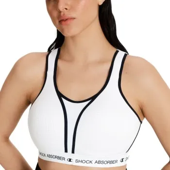 Alternativ bild 0 för Shock Absorber BH Ultimate Run Padded Bra Vit E 80 Dam