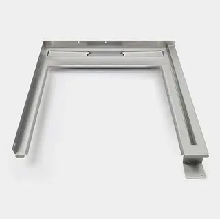 Produktfoto för Showerline, B 900 x D 900 mm - Unidrain fast modul til brug for GlassLine Løsning