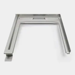 Produktfoto för Showerline, B 900 x D 900 mm - Unidrain fast modul til brug for GlassLine Løsning