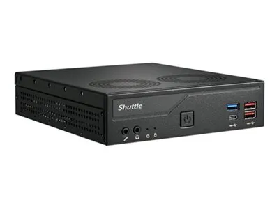 Alternativ bild 0 för Shuttle Barebone slim DH770 Intel/SO-DDR4/black