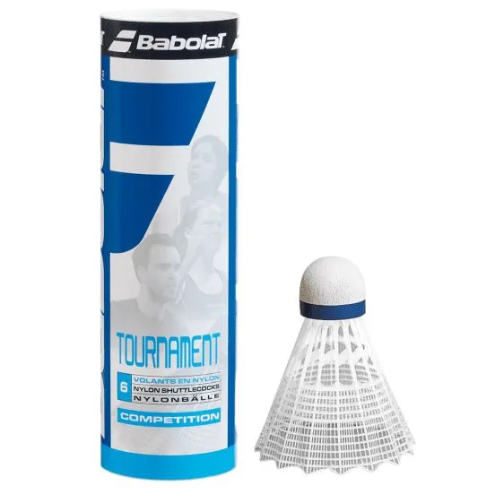 Bild 1 för Shuttlecocks badmintonui Babolat turnyras Medium 6vnt 562004